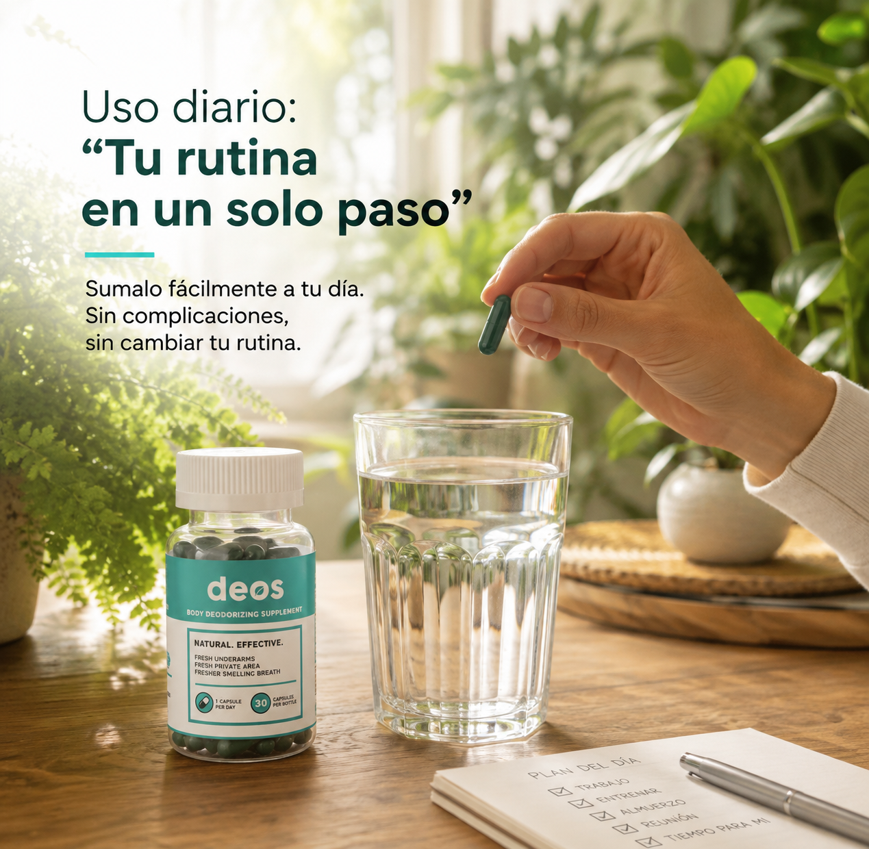 DEOS - Desodorante Interno Natural